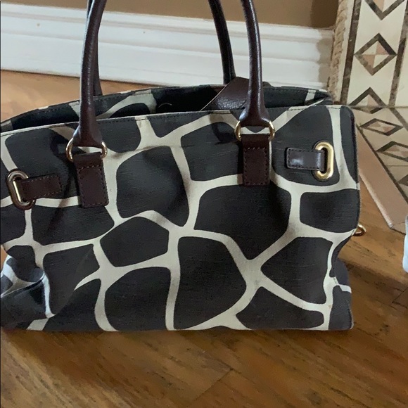 Michael Kors giraffe print purse - Picture 3 of 3
